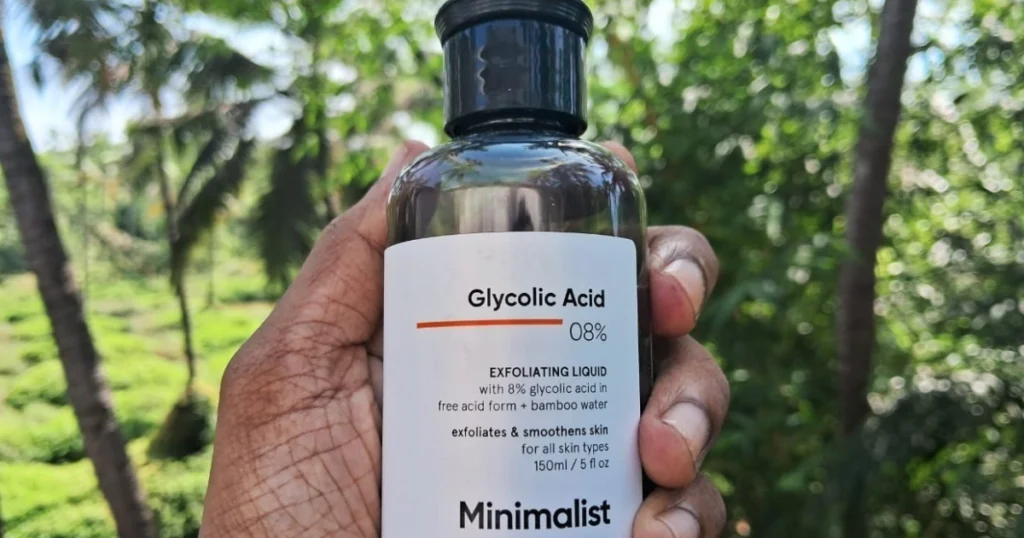 How Minimalist 8% Glycolic Acid Toner Transformed My Skin: A 2-Month Review