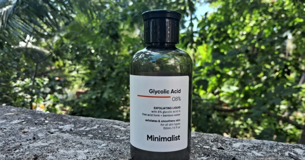 How Minimalist 8% Glycolic Acid Toner Transformed My Skin: A 2-Month Review