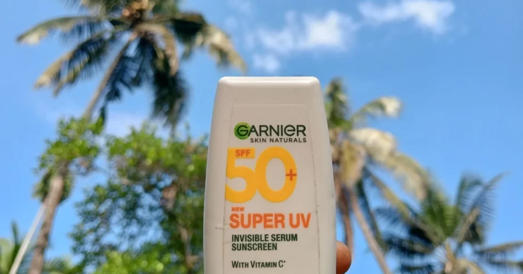Garnier SPF 50 Invisible Sunscreen Review (1 month later)